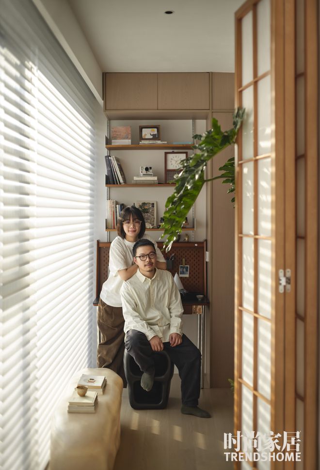 3m²全屋打通采光翻倍不要太舒服～AG旗舰厅网站首页南京夫妻俩的9(图22)