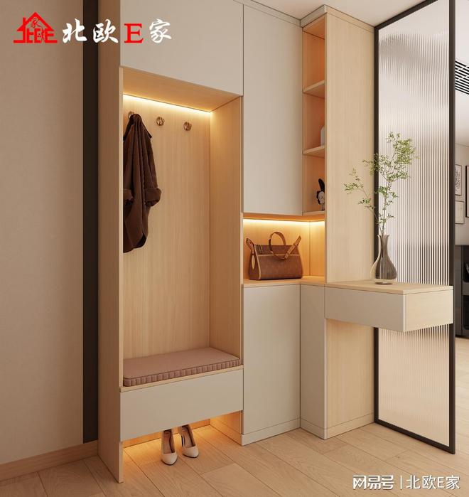 丨专属于150㎡的简约浪漫AG旗舰厅娱乐平台北欧E家(图3)